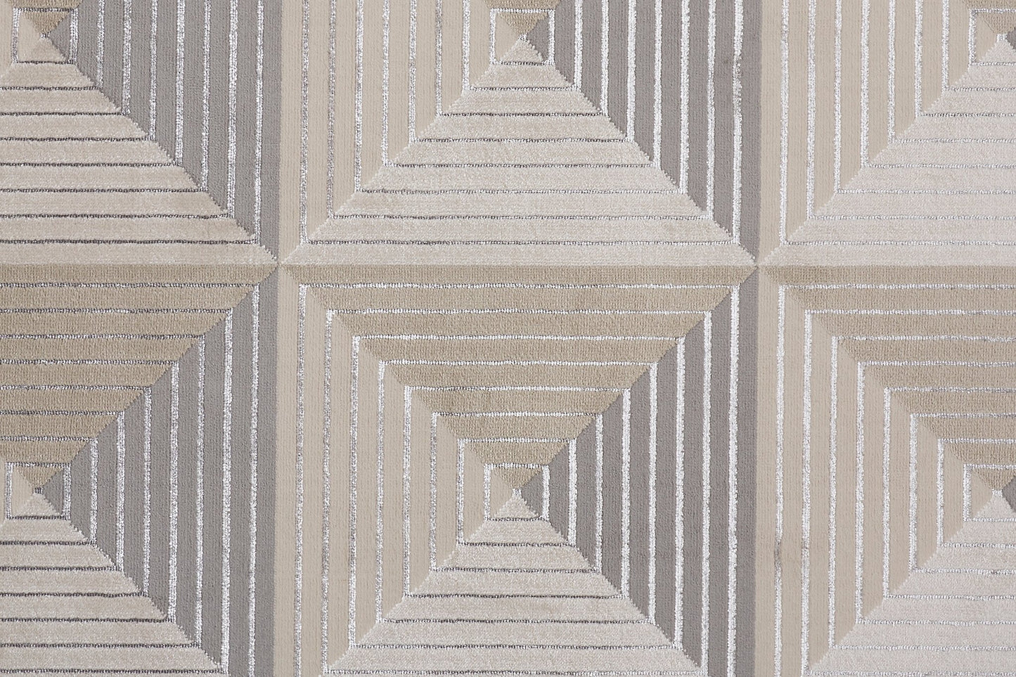 Feizy Micah 3044F Beige Gray Modern/Mid - Century Modern Machine Woven Rug - Rugs - Feizy - Atlanta Designer Rugs