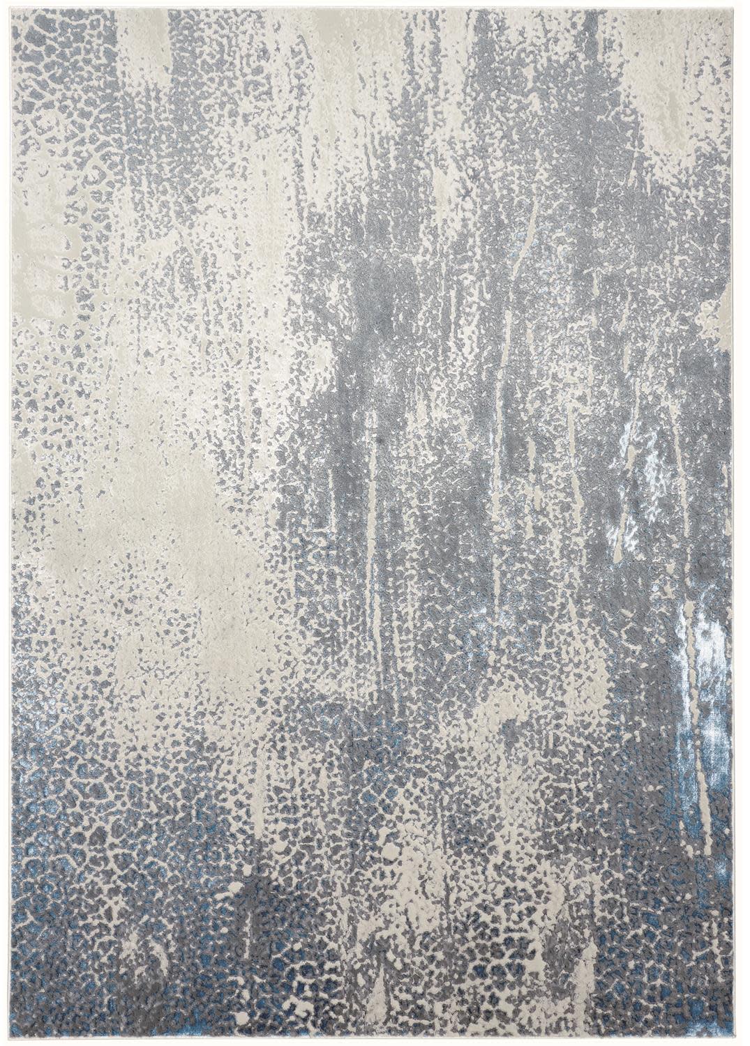 Feizy Azure 3401F Gray Blue Modern/Casual Machinemade Rug - Rugs - Feizy - Atlanta Designer Rugs