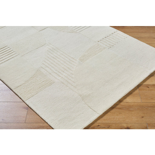 Surya Brook BKO-2305 Cream Modern Tufted Rug