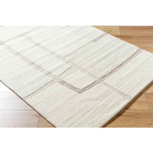 Surya Brook BKO-2327 Ivory Modern Tufted Rug