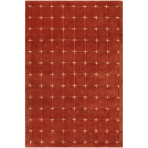 Surya Brook BKO-2334 Rust Modern Tufted Rug