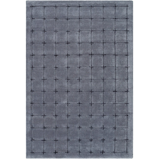 Surya Brook BKO-2335 Charcoal Modern Tufted Rug