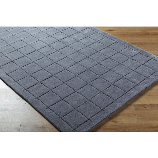 Surya Brook BKO-2335 Charcoal Modern Tufted Rug