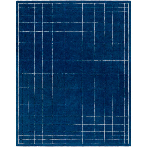 Surya Brook BKO-2339 Dark Blue Modern Tufted Rug