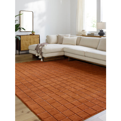 Surya Brook BKO-2344 Rust Modern Tufted Rug