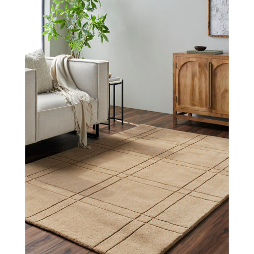 Surya Brook BKO-2357 Tan Modern Tufted Rug