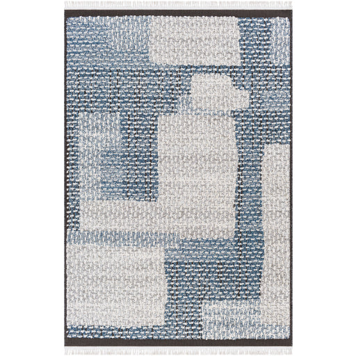 Surya Berlin BLR-2309 Dark Blue Modern Machinemade Rug