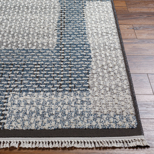 Surya Berlin BLR-2309 Dark Blue Modern Machinemade Rug