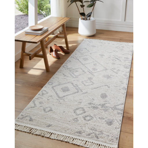 Surya Berlin BLR-2316 Ivory Modern Machinemade Rug