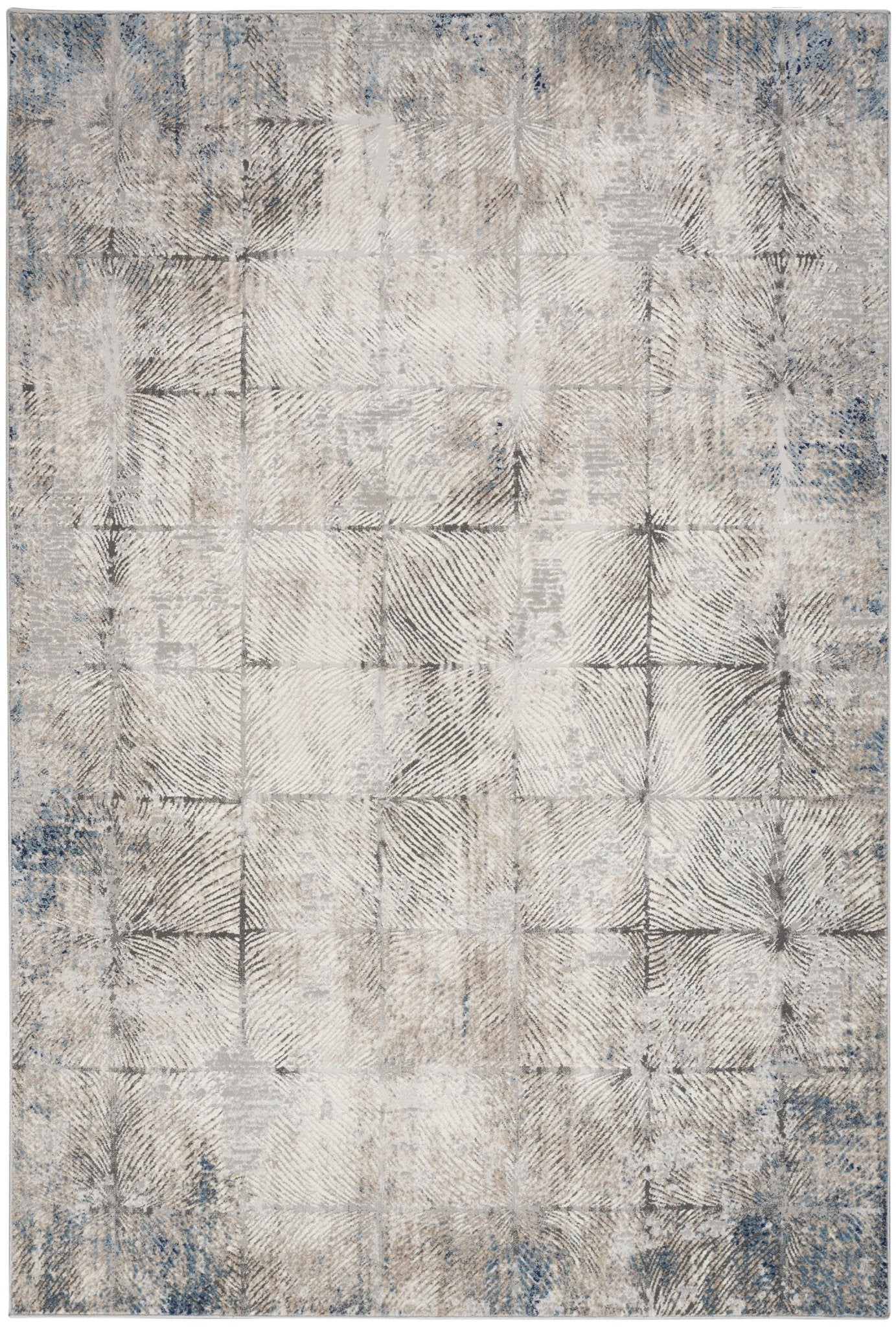 Calvin Klein CK022 Infinity IFN03 Ivory Grey Contemporary Machinemade Rug - Rugs - Calvin Klein - Atlanta Designer Rugs