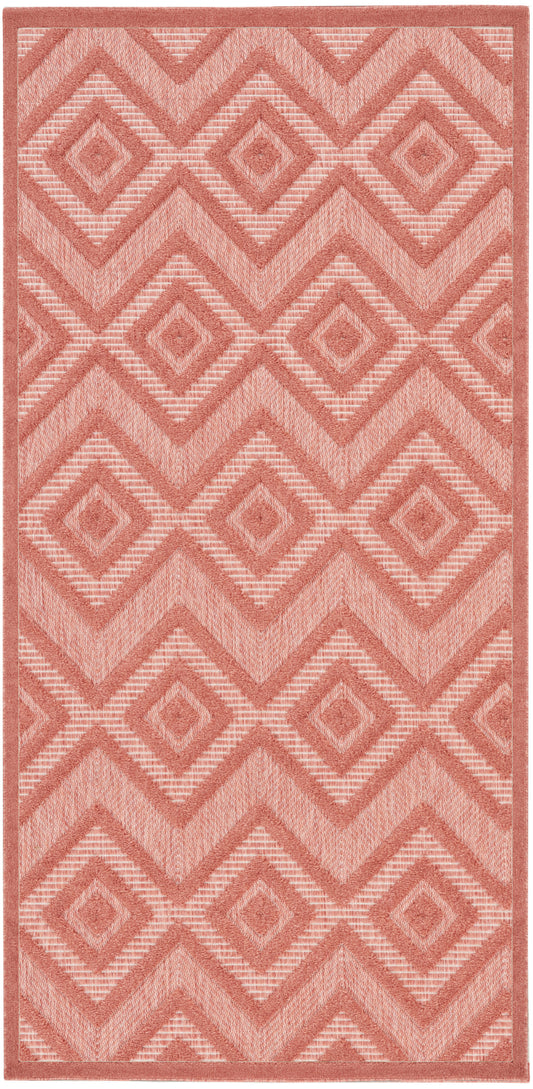 Nourison Home Versatile  Coral Orange  Contemporary