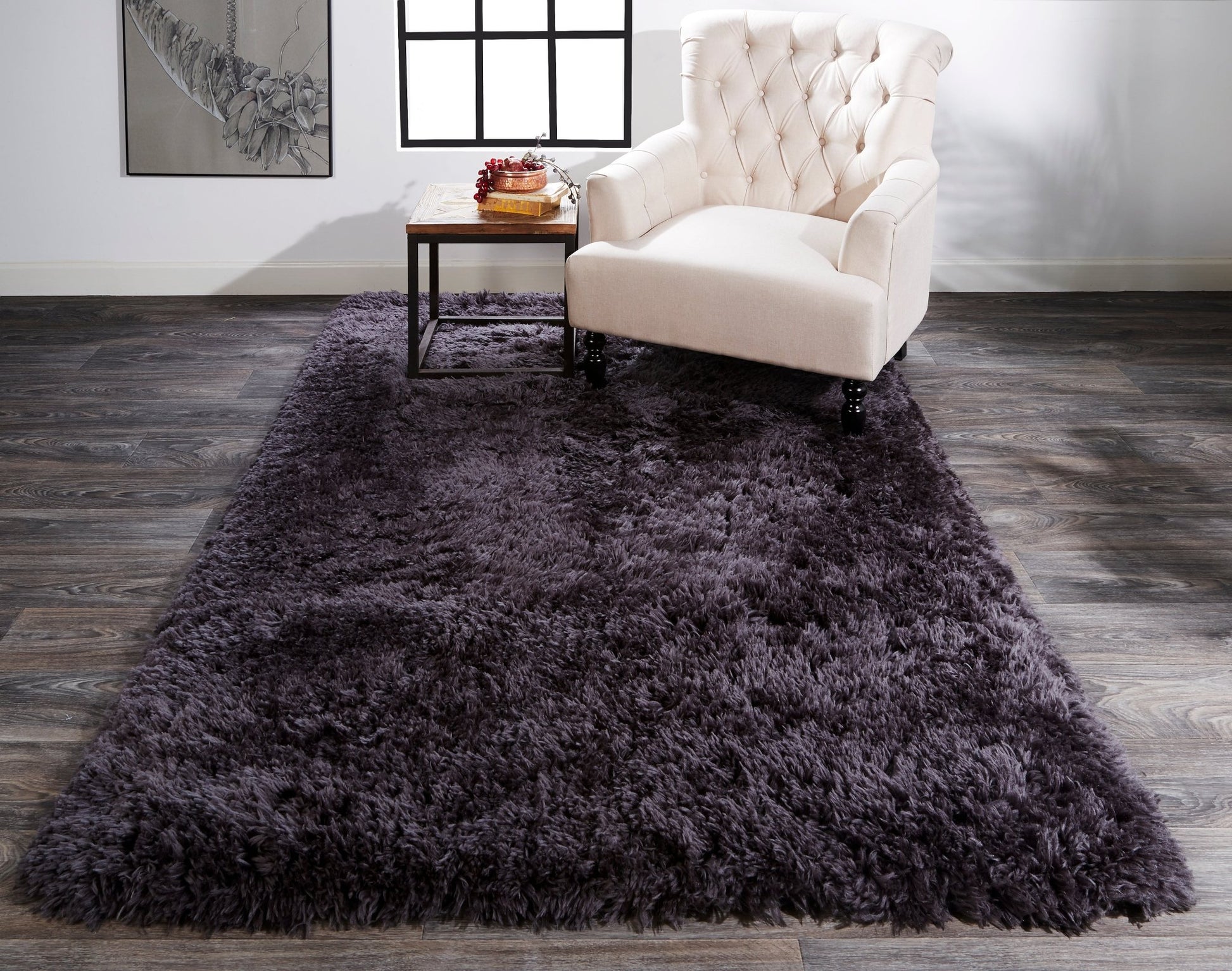 Feizy Beckley 4450F Graphite Transitional/Casual Hand Tufted Rug - Rugs - Feizy - Atlanta Designer Rugs