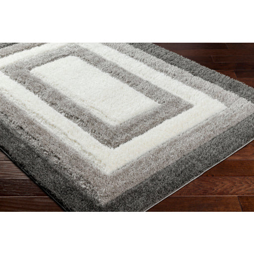 Surya Bologna BOG-2302 Gray Modern Machinemade Rug