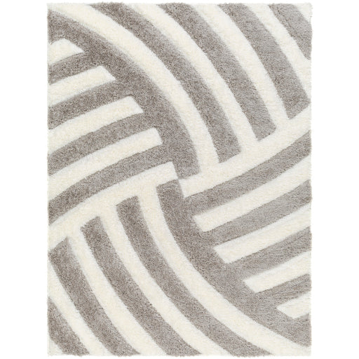 Surya Bologna BOG-2303 Gray Modern Machinemade Rug