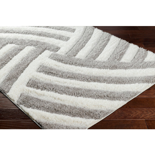 Surya Bologna BOG-2303 Gray Modern Machinemade Rug