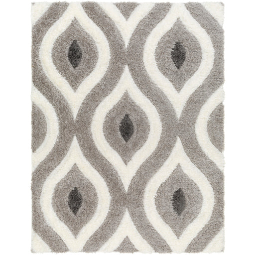 Surya Bologna BOG-2304 Gray Modern Machinemade Rug