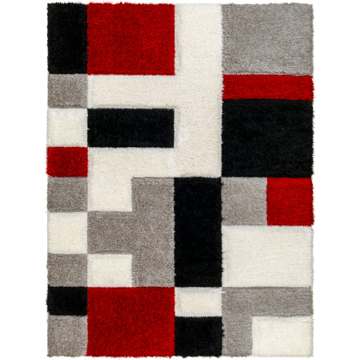 Surya Bologna BOG-2308 Gray Modern Machinemade Rug