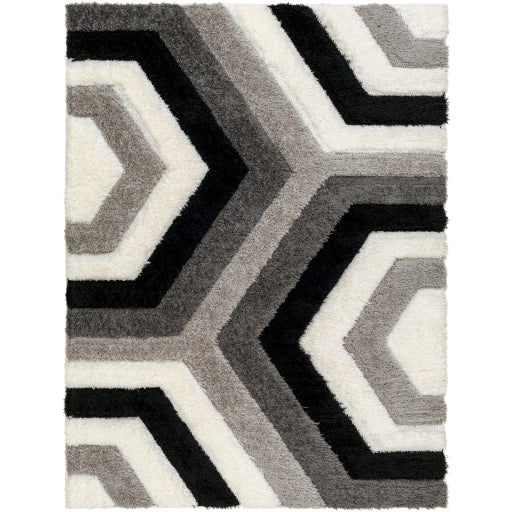 Surya Bologna BOG-2313 Off-White Modern Machinemade Rug