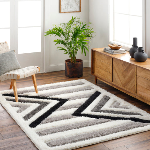 Surya Bologna BOG-2314 Off-White Modern Machinemade Rug