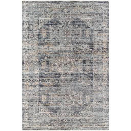 Becki Owens Margaret BOMG - 2301 Black Traditional Rug - Rugs - Becki Owens - Atlanta Designer Rugs