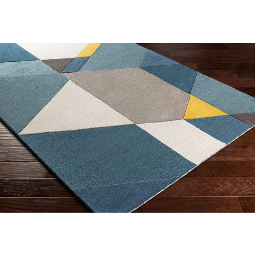 Surya Brooklyn BRO-2306 Yellow Modern Tufted Rug