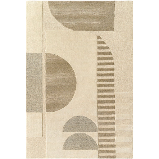 Surya Brooklyn BRO-2310 Cream Modern Tufted Rug