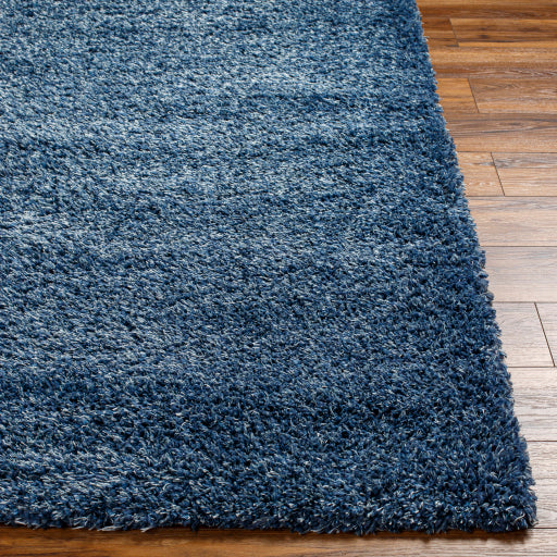 Surya Bogota Shag BTG-2308 Dark Blue Modern Machinemade Rug