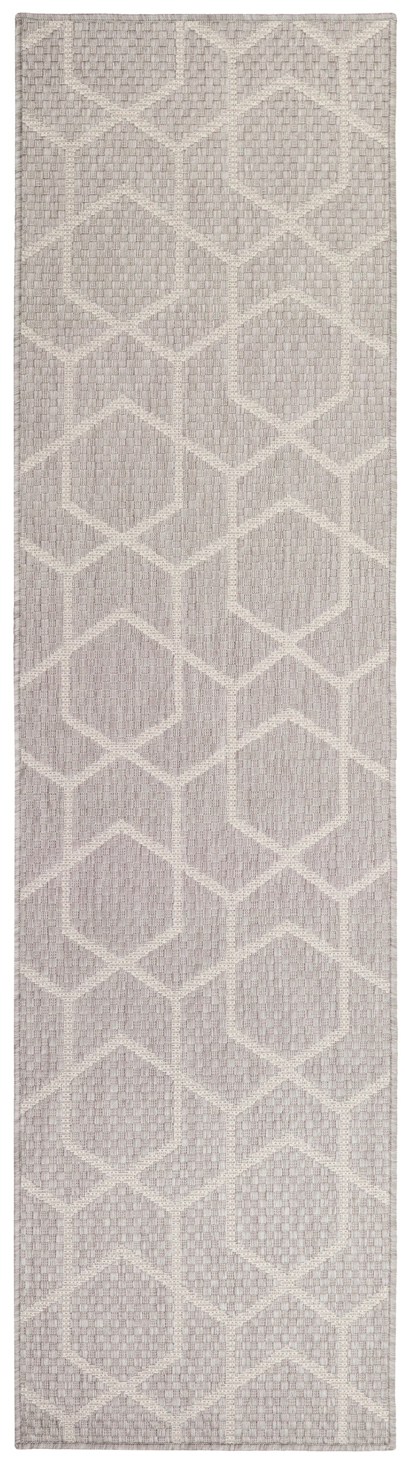 Nourison Home Horizon Indoor/Outdoor HOZ01 Grey Contemporary Power-loomed Rug