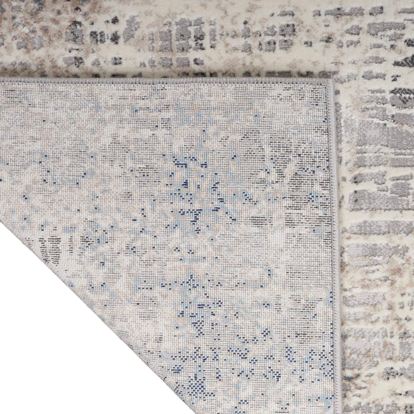 Calvin Klein CK022 Infinity IFN01 Blue Multicolor Contemporary Machinemade Rug - Rugs - Calvin Klein - Atlanta Designer Rugs