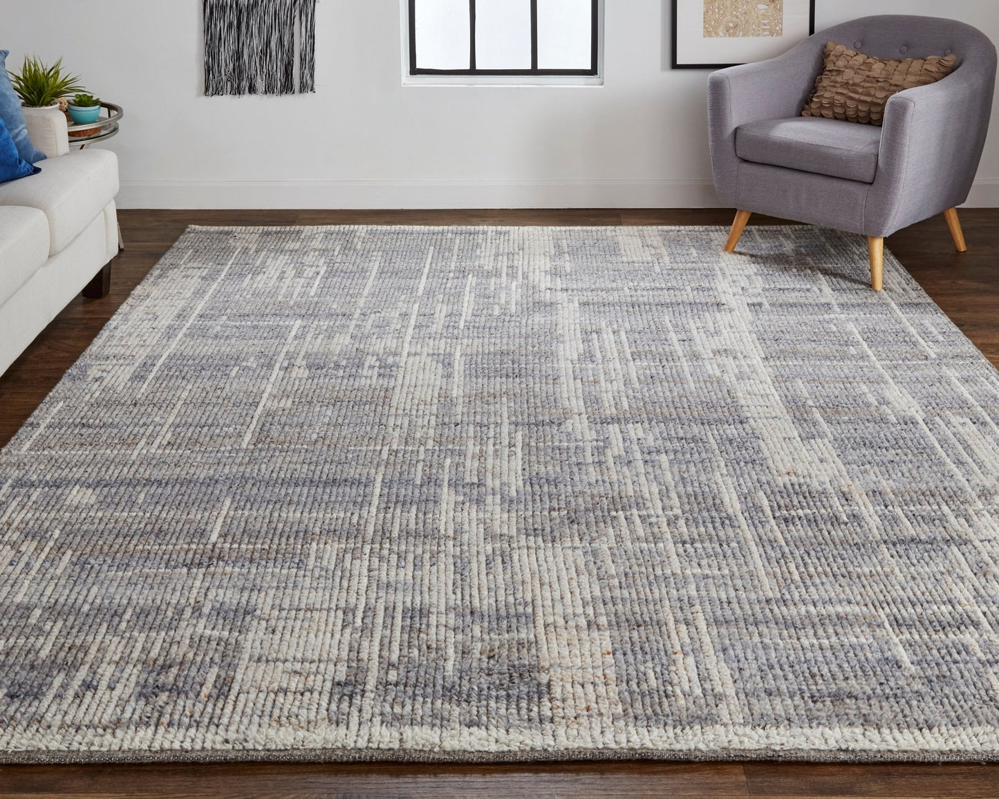 Feizy Alford 6920F Gray Multi Modern/Industrial/Bohemian & E Hand Knotted Rug - Rugs - Feizy - Atlanta Designer Rugs