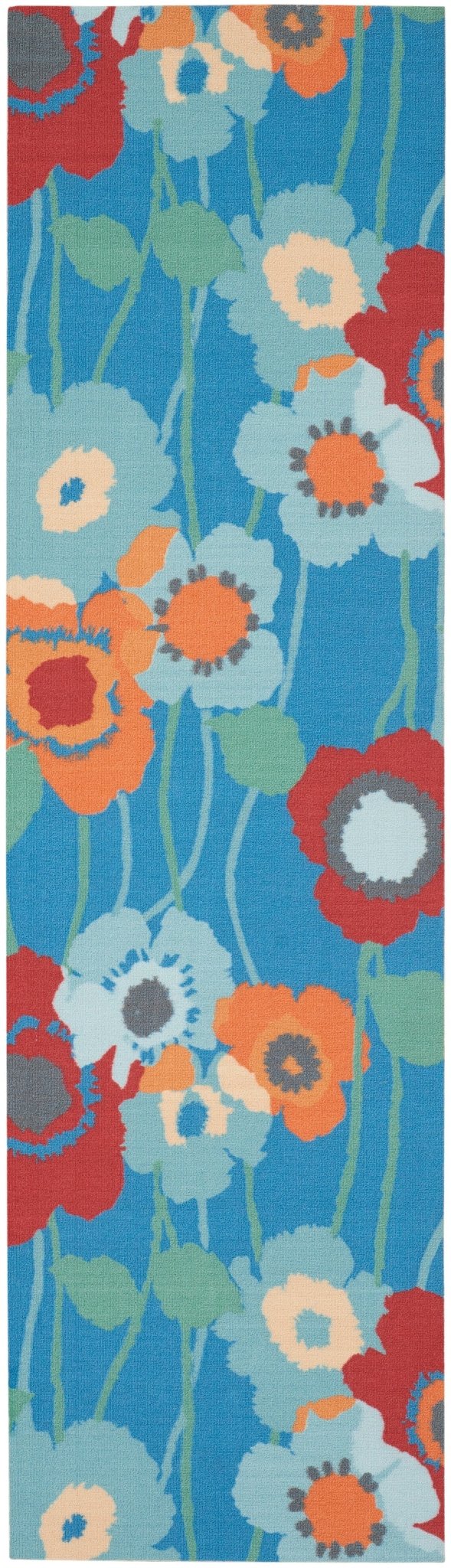 Waverly Sun N Shade SND27 Bluebell Contemporary Machinemade Rug - Rugs - Waverly - Atlanta Designer Rugs