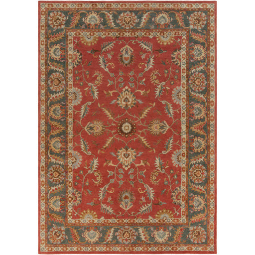 Surya Caesar CAE-1007 Rust Traditional Tufted Rug