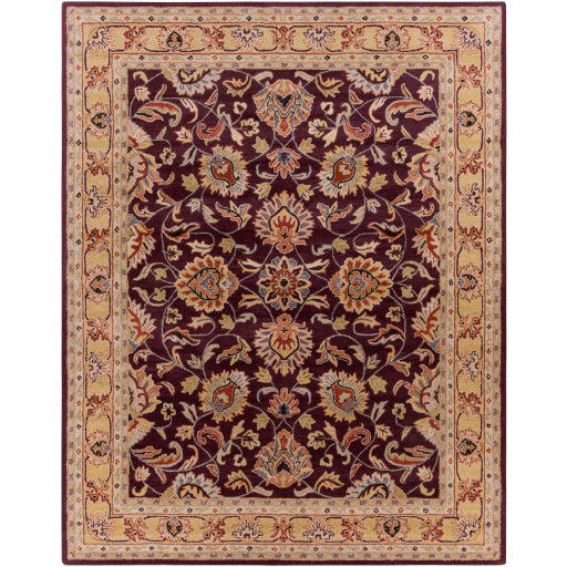 Surya Caesar CAE-1024 Burgundy Traditional Tufted Rug