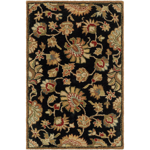 Surya Caesar CAE-1027 Black Traditional Tufted Rug