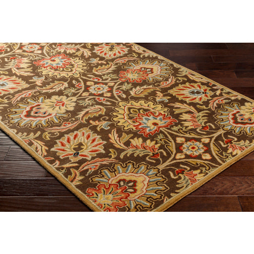 Surya Caesar CAE-1028 Dark Brown Traditional Tufted Rug