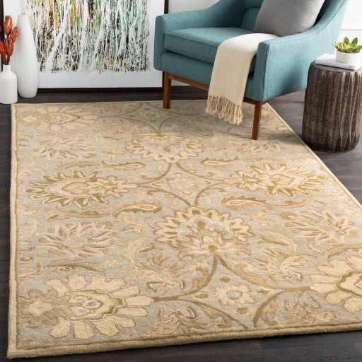 Surya Caesar CAE-1111 Gray Traditional Tufted Rug