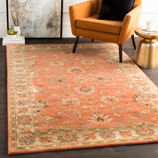 Surya Caesar CAE-1124 Rust Traditional Tufted Rug