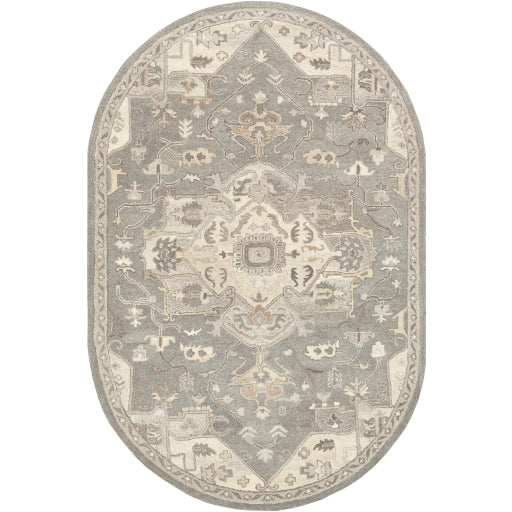 Surya Caesar CAE-1196 Charcoal Traditional Tufted Rug