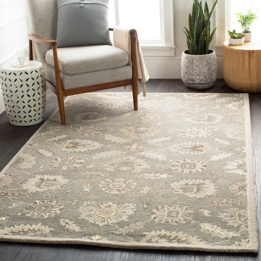 Surya Caesar CAE-1199 Charcoal Traditional Tufted Rug