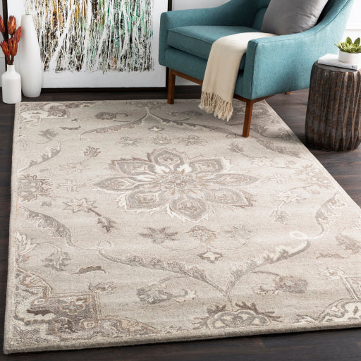 Surya Caesar CAE-1201 Taupe Traditional Tufted Rug