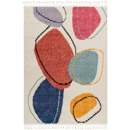 Surya Casablanca Shag CAG-2319 Ivory Modern Machinemade Rug