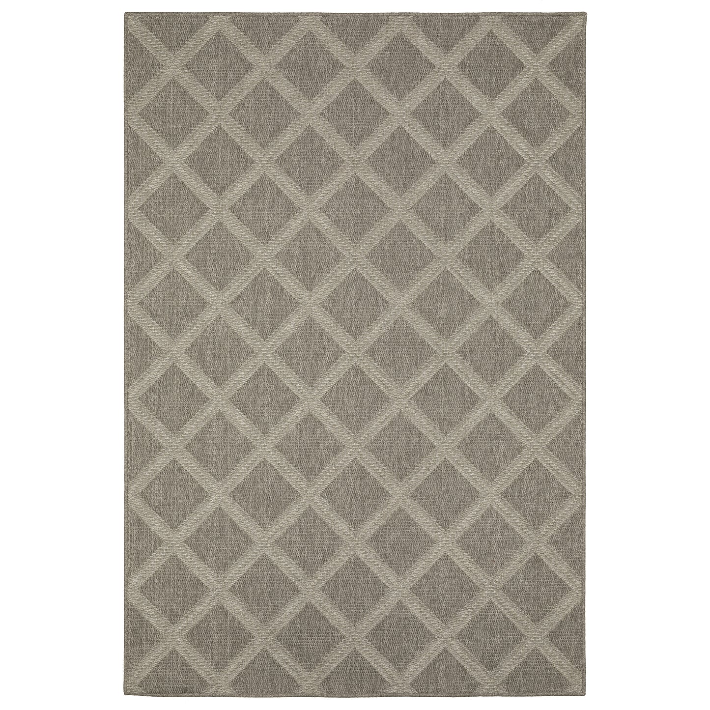 Oriental Weavers Caicos CA02N Grey Grey Casual Power-Loomed Rug