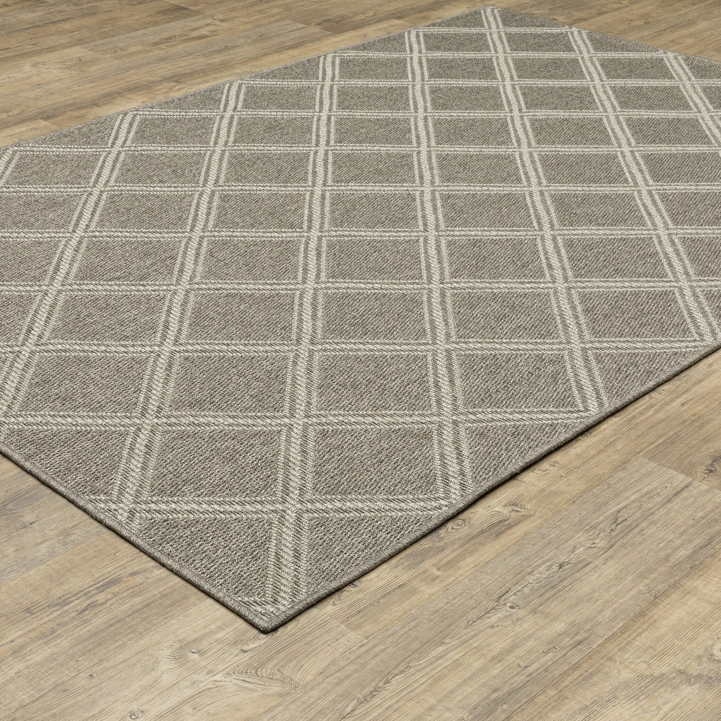 Oriental Weavers Caicos CA02N Grey Grey Casual Power-Loomed Rug