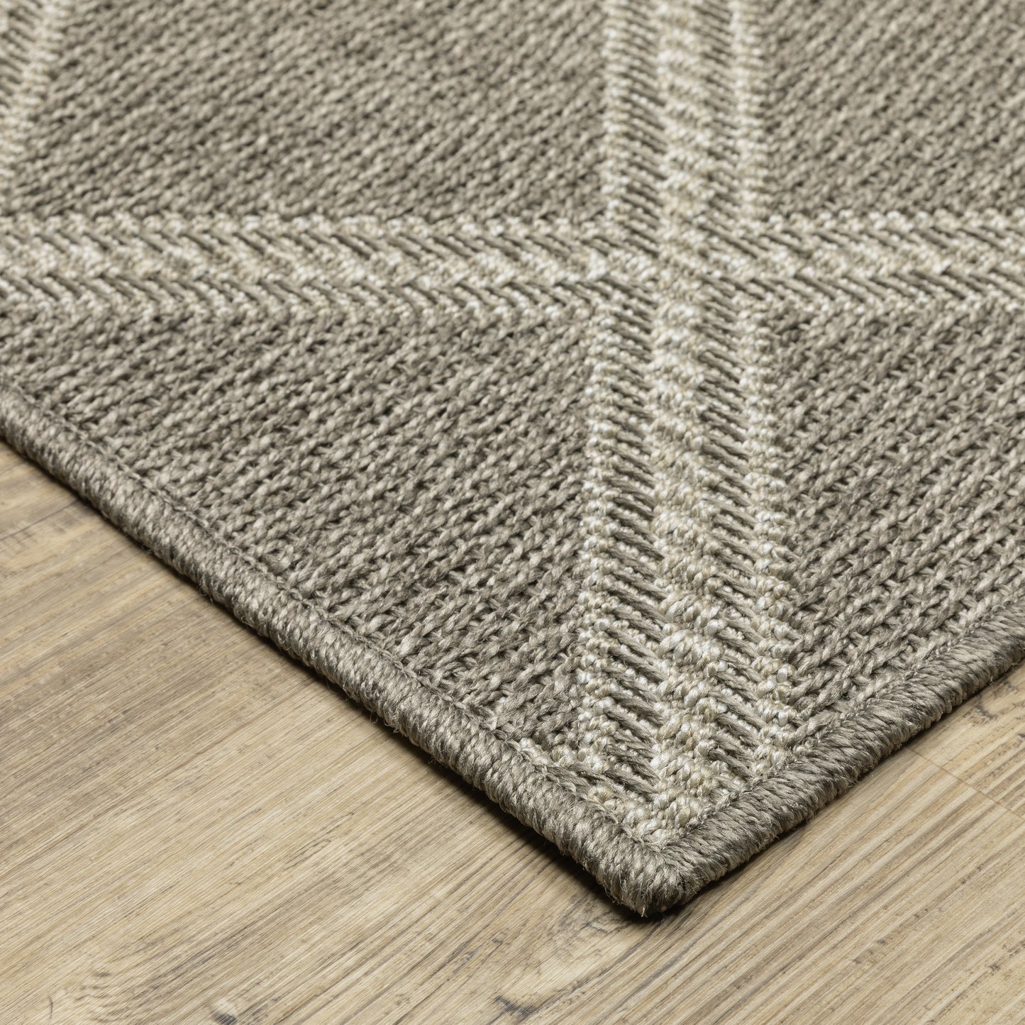 Oriental Weavers Caicos CA02N Grey Grey Casual Power-Loomed Rug