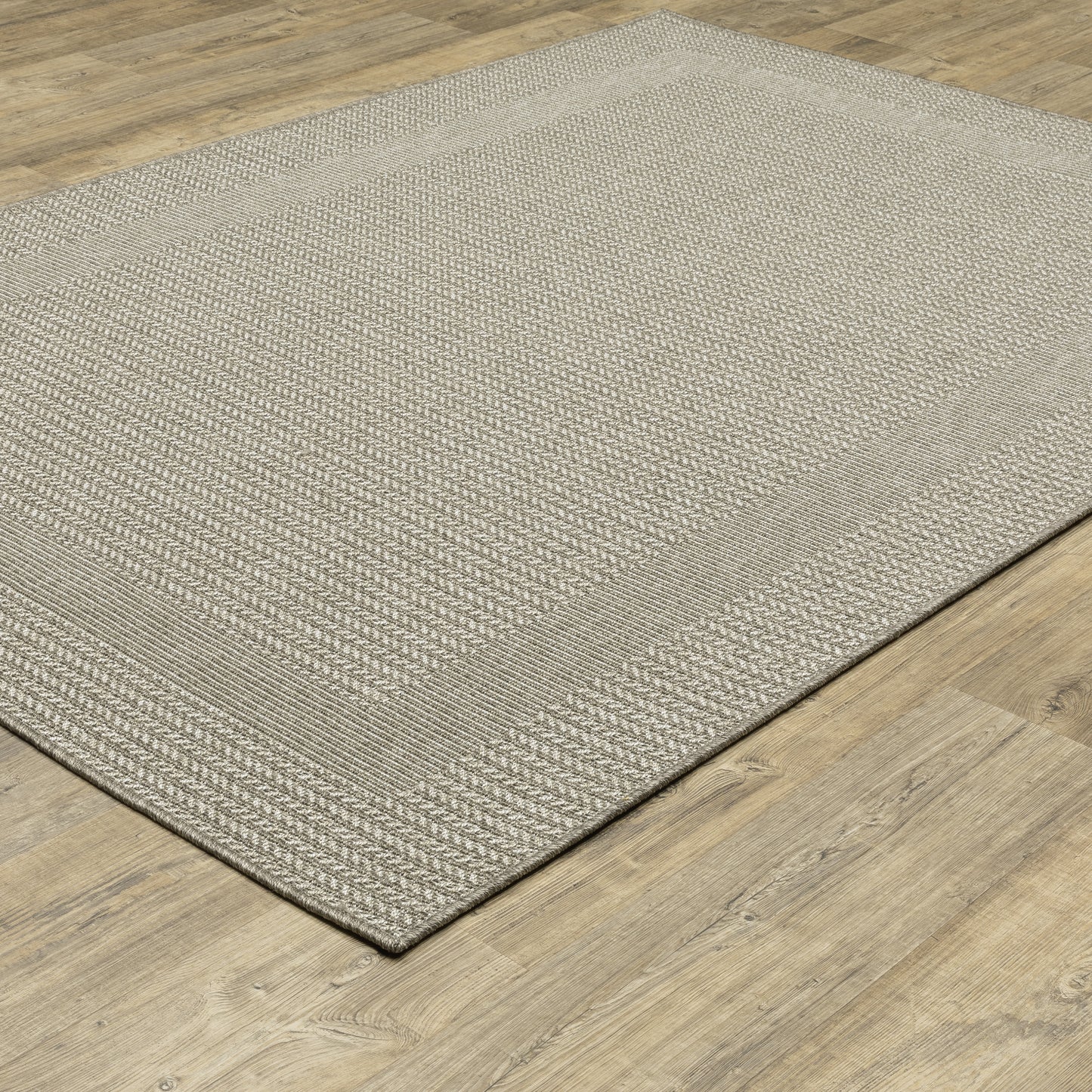 Oriental Weavers Caicos CA05A Grey Grey Casual Power-Loomed Rug