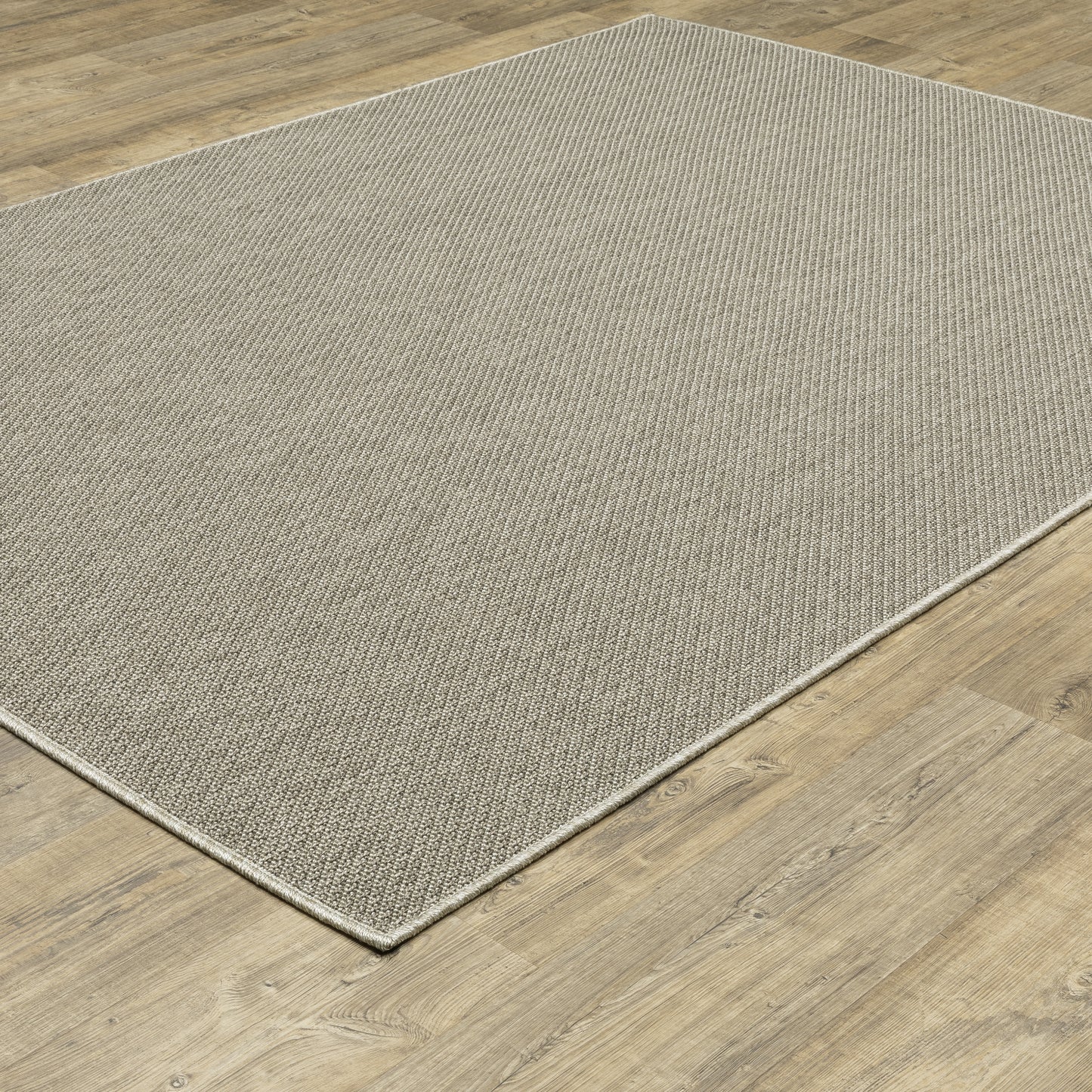 Oriental Weavers Caicos CA07A Grey Grey Casual Power-Loomed Rug