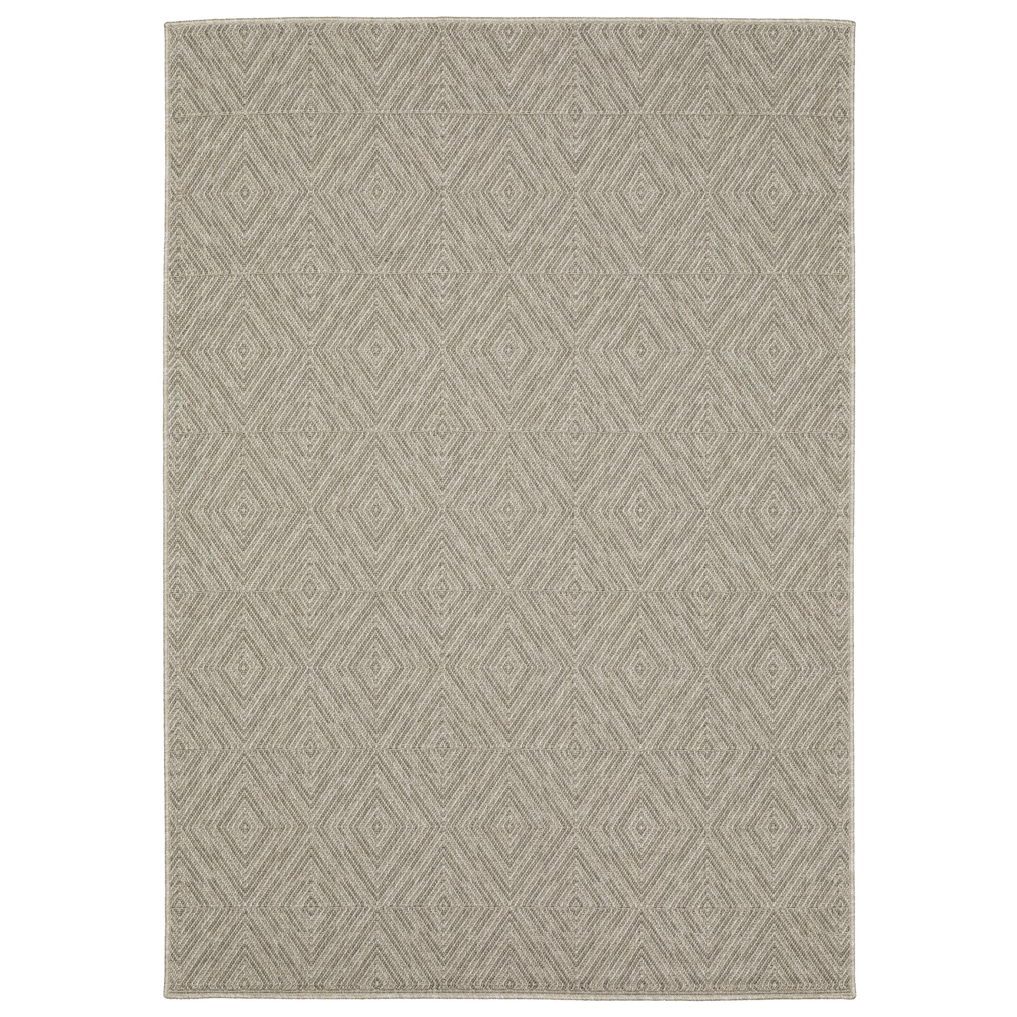 Oriental Weavers Caicos CA08A Grey Grey Casual Power-Loomed Rug