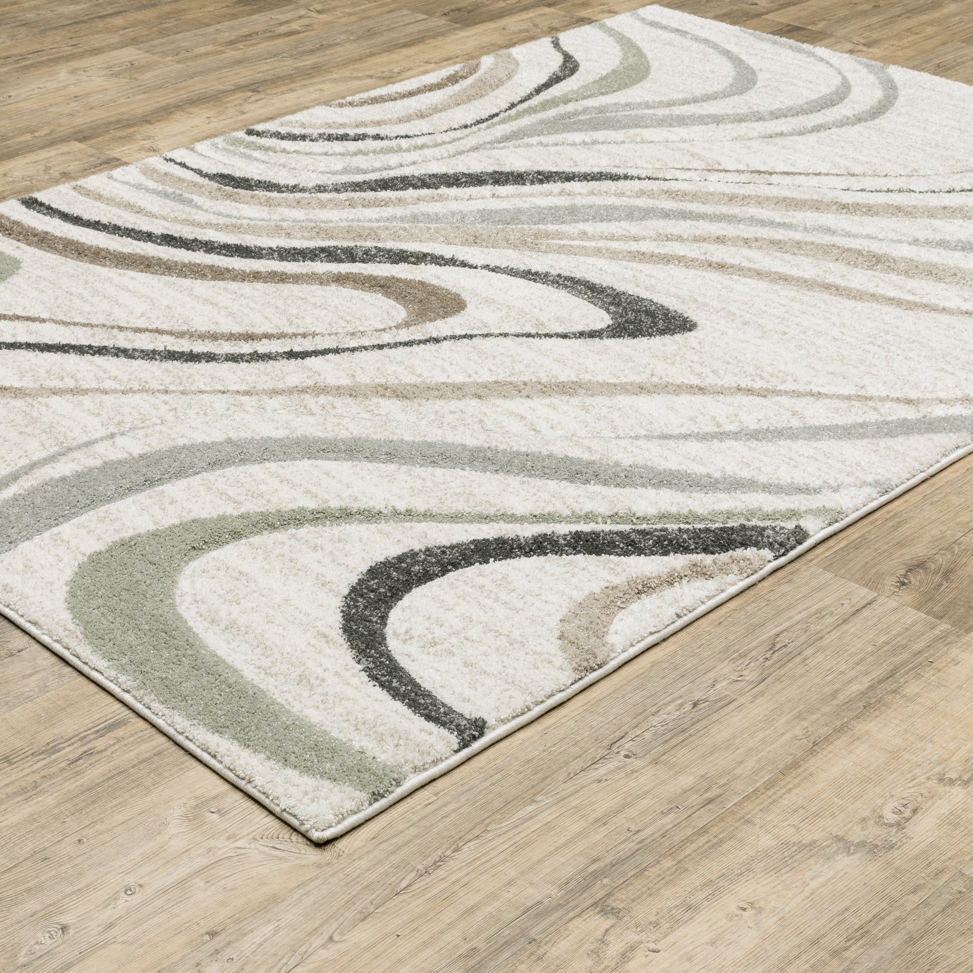 Oriental Weavers CAMBRIA 162W2 Beige Contemporary Machinemade Rug