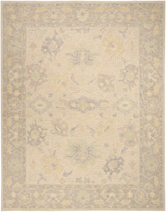 Nourison Home Maison  Ivory Taupe  Traditional