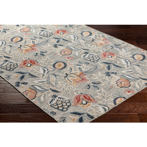 Surya Cabo CBO-2302 Gray Cottage Machinemade Rug